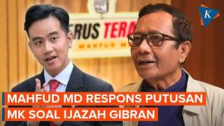 Download lagu Mahfud MD Responds to Constitutional Court Ruling on Gibran's Diploma