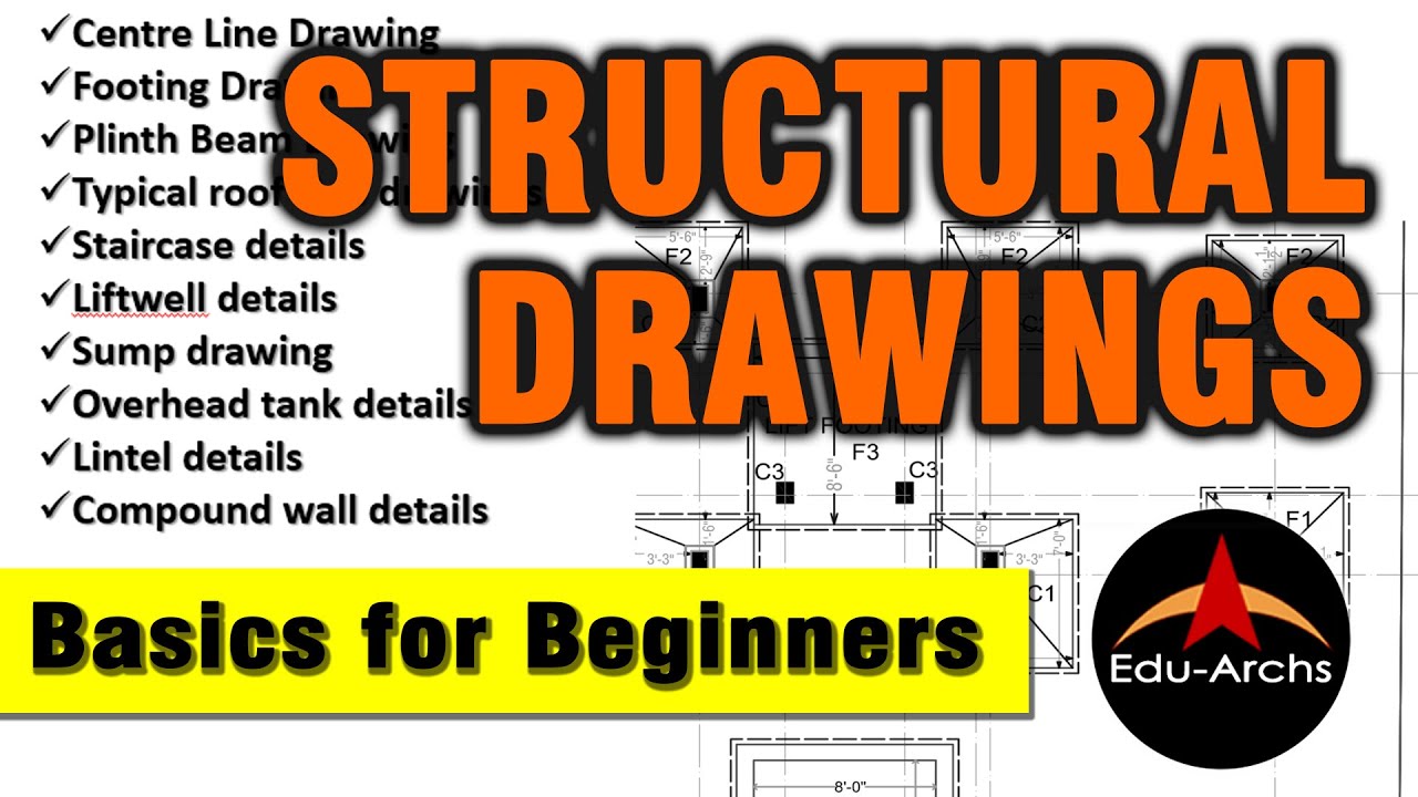 Structural Drawing - Basics for Beginners | A Guide to Structural