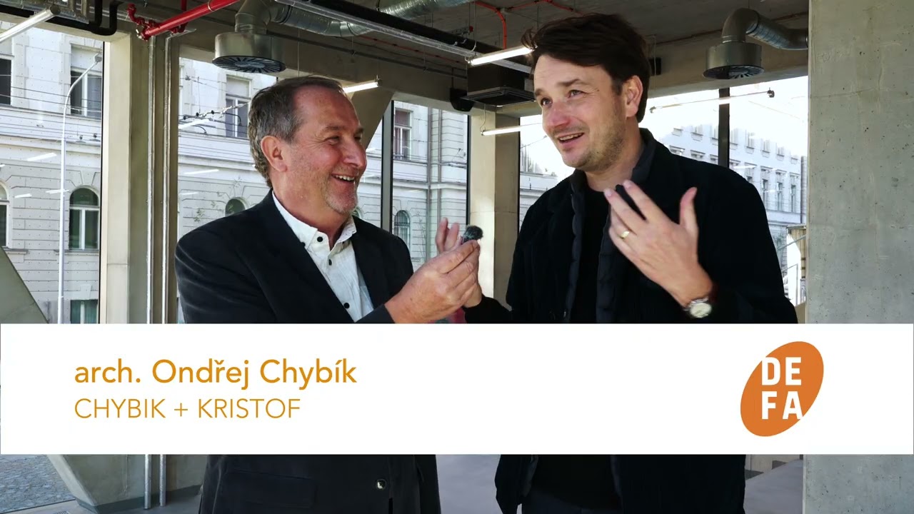 arch. Ondřej Chybík - rozhovor v Horácké aréně Jihlava