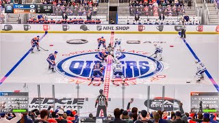 Edmonton Oilers vs Toronto Maple Leafs 10/24/2026 NHL 27 Gameplay