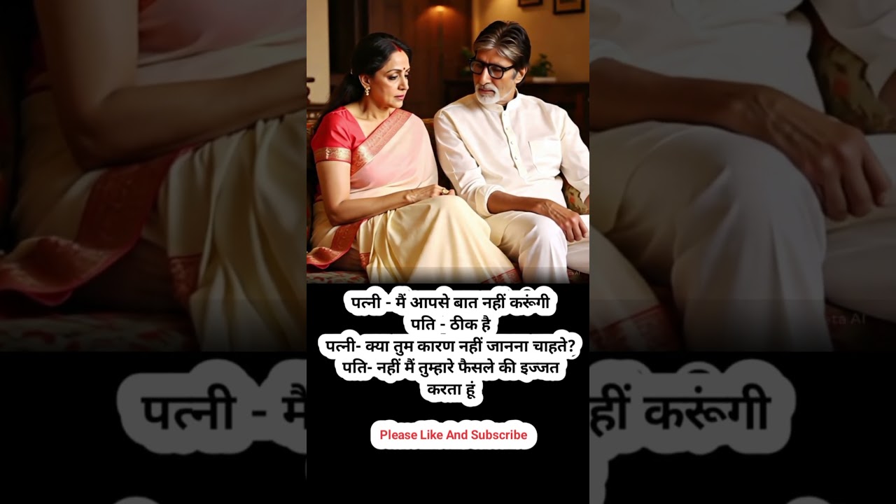 Смешная сцена ссоры мужа и жены | Амитабх Баччан и Хема Малини 