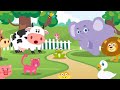 Animal sounds song for toddlers  learn about animals  kids learnings