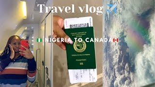 ✈️Travel vlog: Moving from 🇳🇬Nigeria to 🇨🇦Canada -Travel alone, International student, Lufthansa air