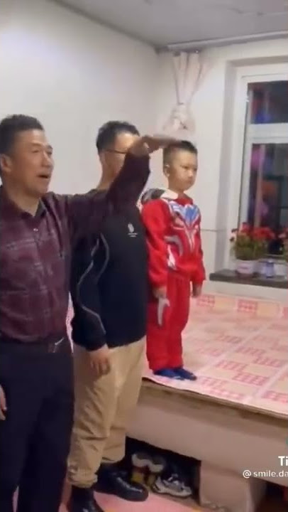 A Japanese family. A boy with his father, grandfather, great grandfather, great great grandfather 🤔🧐