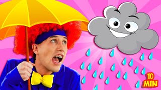 Rain Rain Go Away + More | Nursery Rhymes & Kids Songs | Dominoki