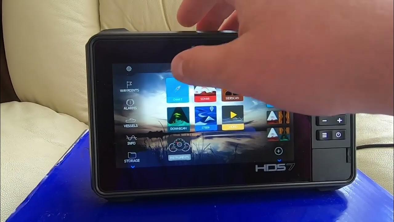 Lowrance HDS Live no GPS fix, geofencing unlock YouTube