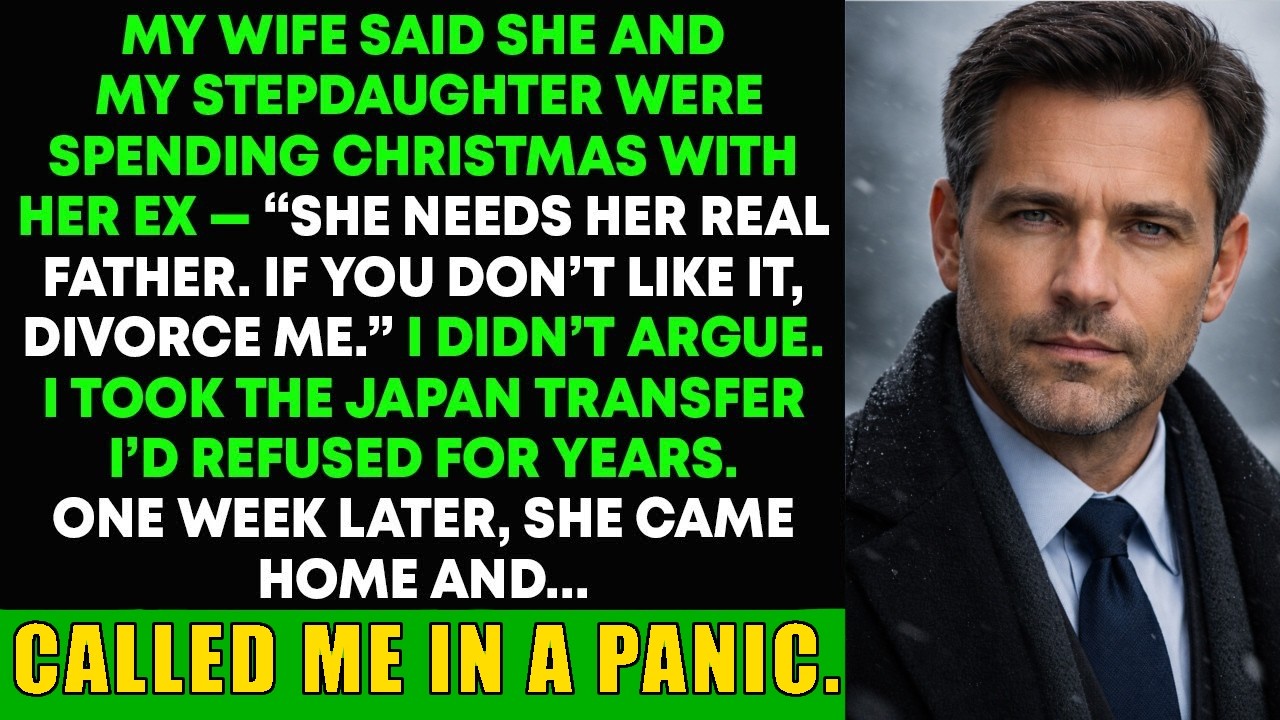 My Wife Said Our Daughter Needed Her “Real Father.” So I Left for Japan… Then Everything Collapsed