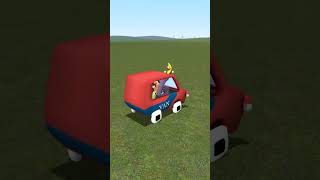 Alphabet Driving a Van in GMod?! 🚐🤣 #gmod #alphabetlore #shorts