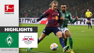RB Cannot Consolidate 3rd Place In Bremen | SV Werder Bremen - RB Leipzig 1-1 | MD 16 – BL 23/24