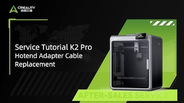 Service Tutorial K2 Pro Hotend Adapter Cable Replacement