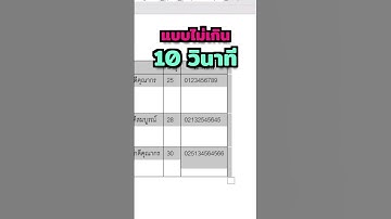 💙 ทริคลับ Microsoft Word ! 📘 ปรับข้อความให้พอดีกับตาราง 👍🏻 #word #microsoftword  #techninja