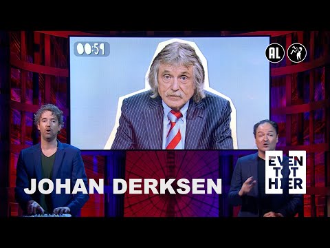 Simpel liedje: Johan Derksen | Even Tot Hier | Seizoen 7