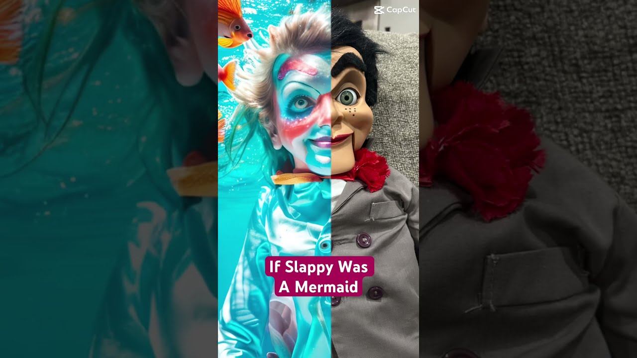 If Slappy Was A Mermaid Shorts