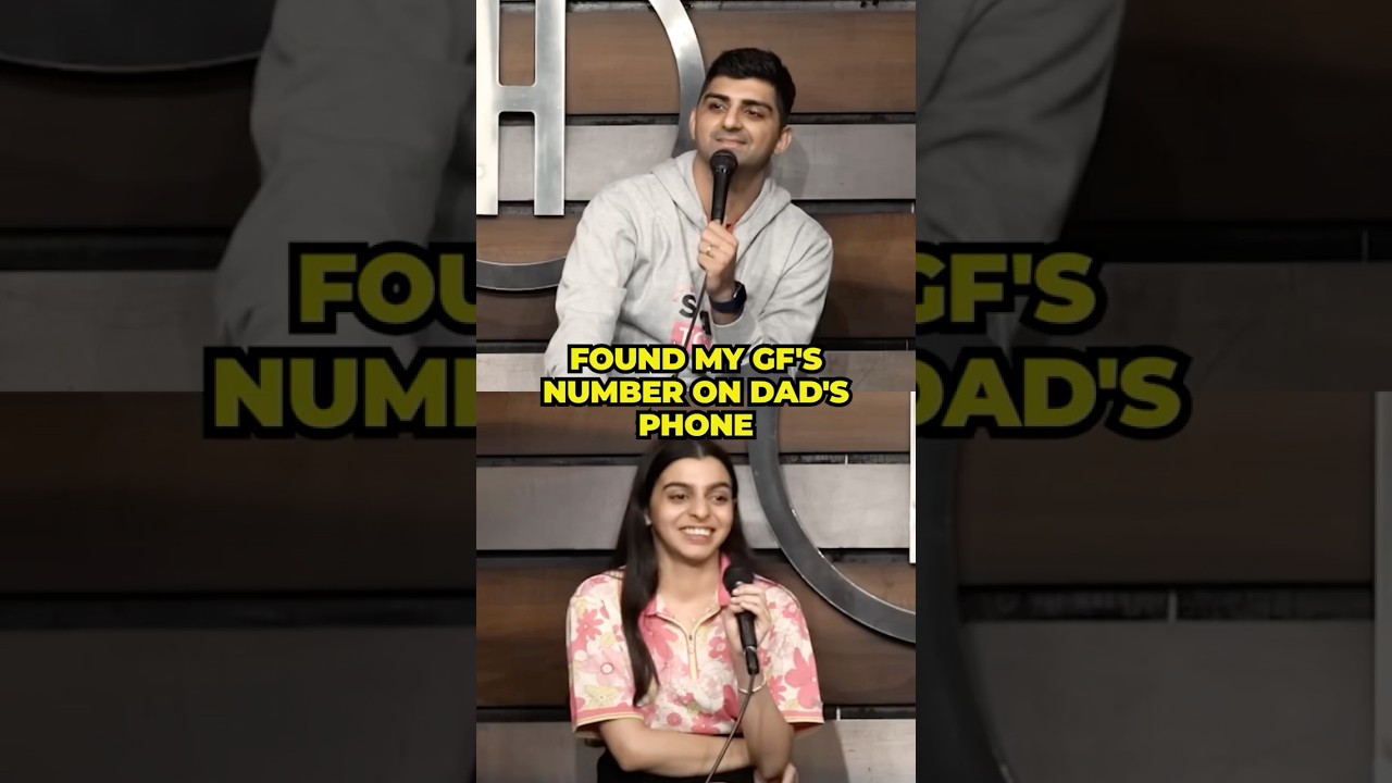 Getting caught by his mum!!