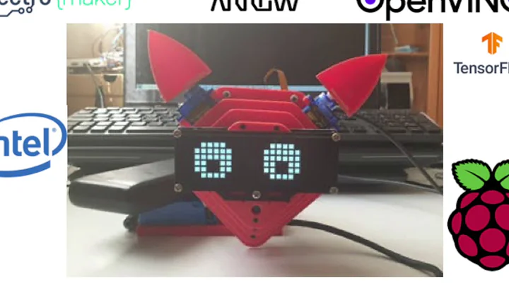 AnalogMAX DAQ1, OpenVino as embedded AI tools in a companion robot.