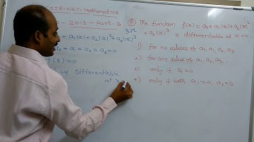 CSIR-NET-MATHEMATICS-JUNE-2013-PART-B:REAL ANALYSIS PROBLEM EXPLAINED