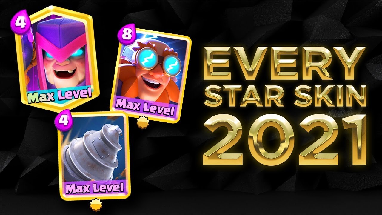 EVERY Star Skin in Clash Royale! - YouTube