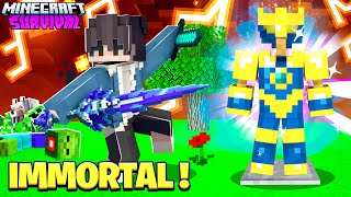 I BECAME IMMORTAL IN MINECRAFT 😱