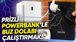 Utanmasa Buzdolabını Çalıştıracak: Priz Girişli 40.000 mAh Powerbank