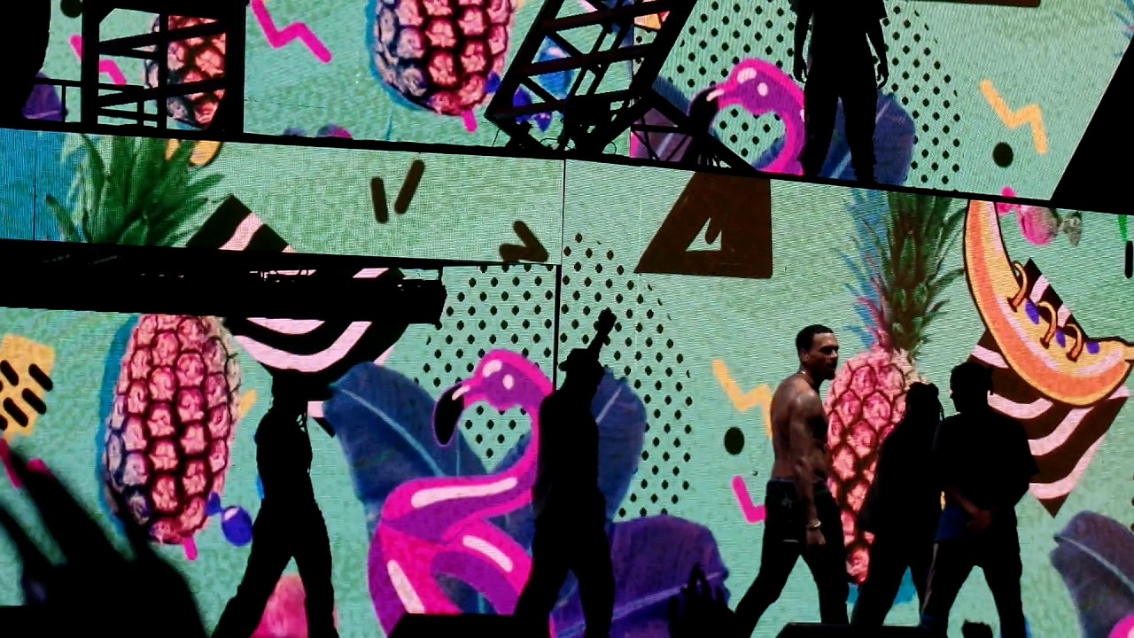 Chris brown- Loyal/ pills & automobiles live