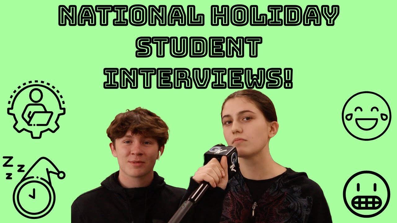 National Holiday Interviews! | Procrastination, Sleep, and More!