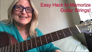 Easy Hack to Memorize Guitar Strings