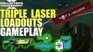 Helldivers 2 - Laser Beam Build Gameplay (No commentary, Max difficulty, No deaths)