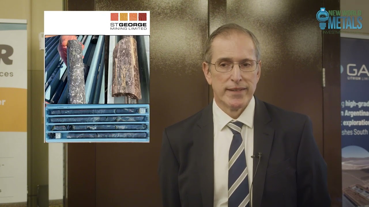 St George Mining (ASX: SGQ) managing director John Prineas at New World