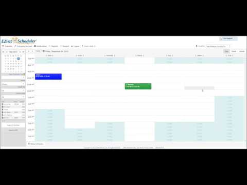 EZnet Scheduler - Overview