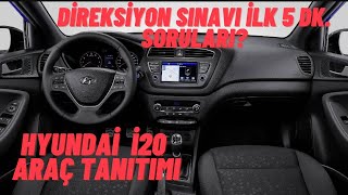 Di̇reksi̇yon Sinavi Araç İçi̇ Ve Araç Dişi Tanitimi Inavı İlk 5 Dk Hyundai İ20 Tanıtın