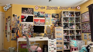 Room Tour! In depth look at my shelves and trinkets 🌟🧸