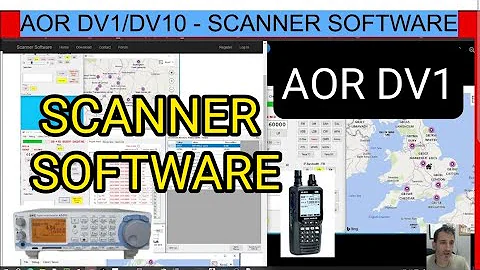 AOR DV1/DV10 - SCANNER SOFTWARE