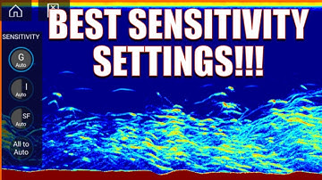 BEST Sensitivity Settings For Raymarine Element & Axiom Fish Finders