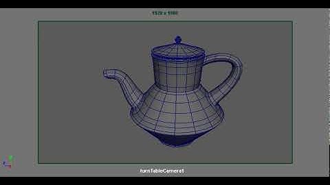 Teapot - Maya Practice