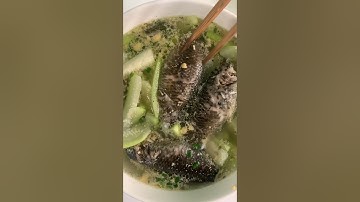 Cá rô kho tộ ăn với canh bầu - Bếp Nhà Yến