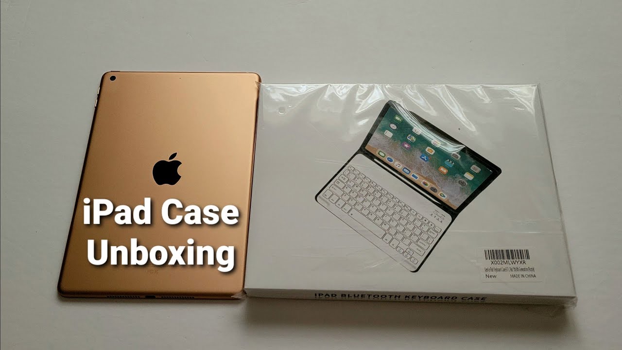 Best Cheap iPad Case? KenKe iPad Case with Bluetooth Keyboard Unboxing