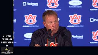 Details Auburn head coach Hugh Freeze officially names Payton Thorne starting quarterback News
