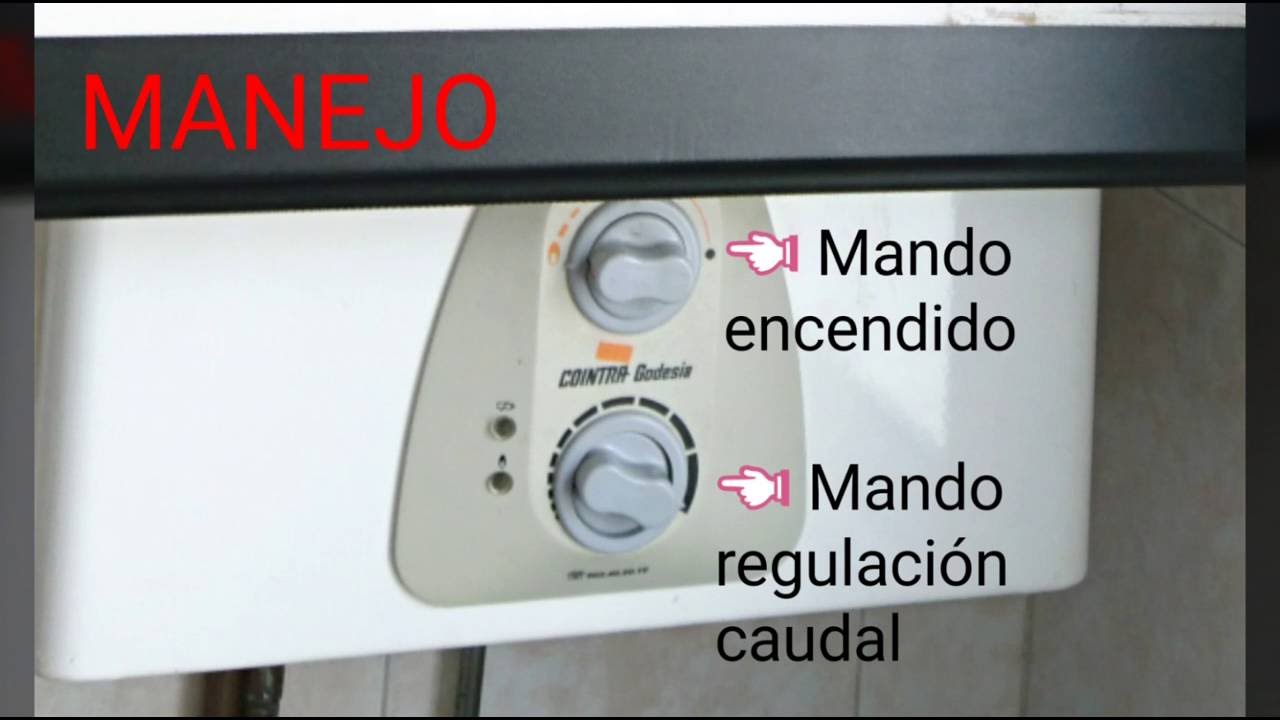 CALENTADOR DE GAS COINTRA CIP-11 INSTRUCCIONES - YouTube