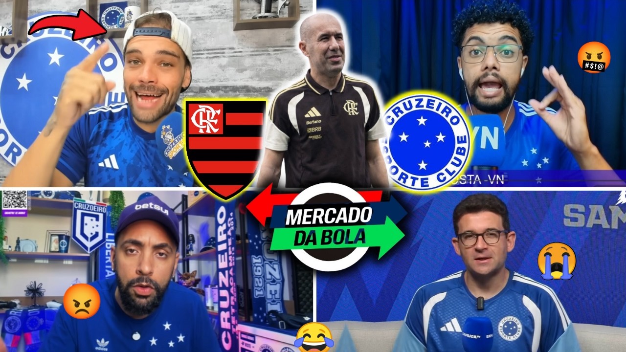 REAÇÕES DOS CRUZEIRENSES REVOLTADOS COM LEONARDO JARDIM NO MENGÃO