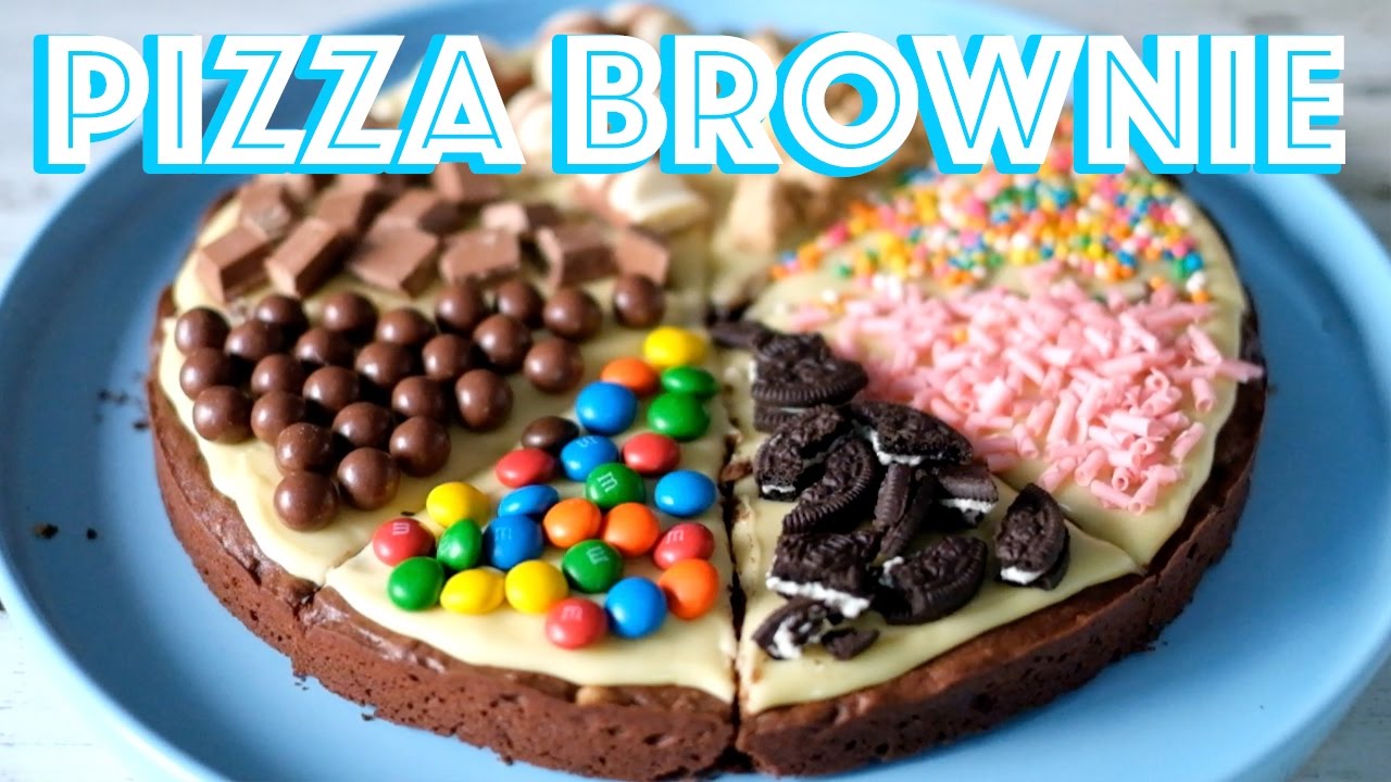RECEITA: PIZZA BROWNIE