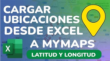 👉¿Cómo crear mapas en Google Maps utilizando un Excel?💪 CON LOGITUD Y LATITUD Actualizado 2025