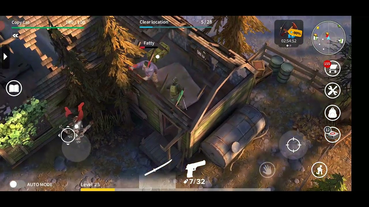 Forest Edge Stay Alive Zombie Survival Harvest Tree