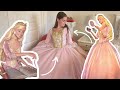 I made annelieses pink dress princess and the pauper barbie movie costume cosplay diy