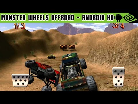 Monster Wheels Offroad - Gameplay Nvidia Shield Tablet Android 1080p (Android Games HD)