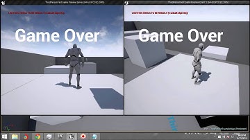 Unreal Engine 4 : Basic Network Multiplayer Test