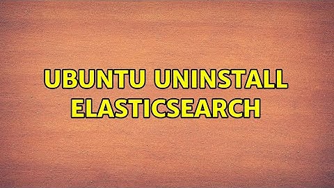 Ubuntu uninstall elasticsearch (4 Solutions!!)