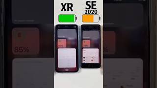 iphone xr vs iphone se 2020 battery discharging test