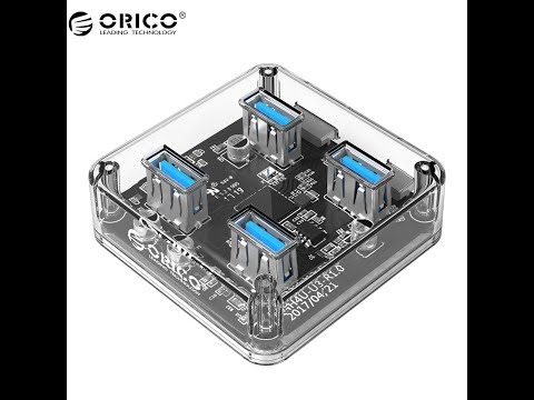 ORICO MH4U-U3-10-CR unpacking