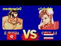 Street Fighter 2: Champion Edition - masterasiaG(D) vs c1ubc0de(C). E.Honda vs Chun Li