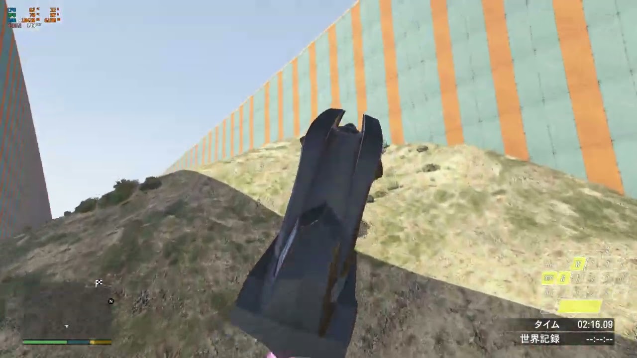 GTA5 167 walls 3:33.960
